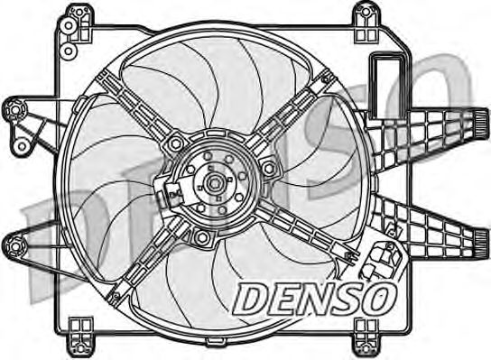 Fan, motor sogutmasi DER09089