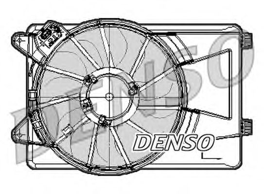 Fan, motor sogutmasi DER09301