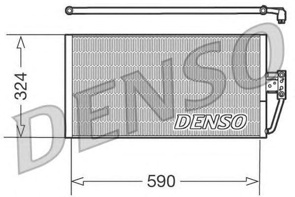 Condenser, air conditioning DCN05006