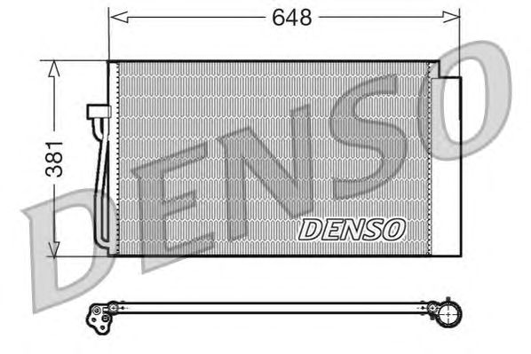 Condensator, airconditioning DCN05017