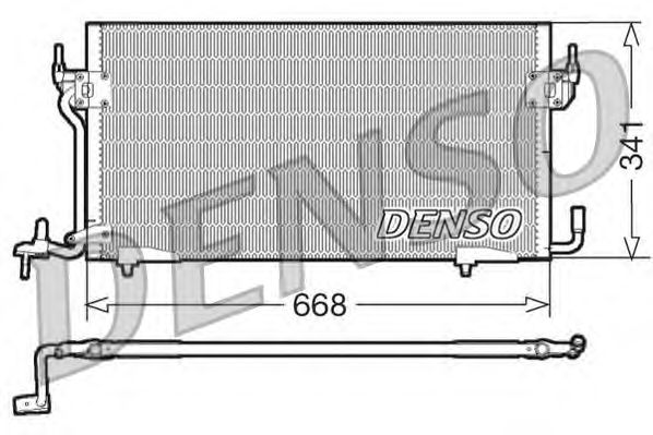 Condensator, airconditioning DCN07060