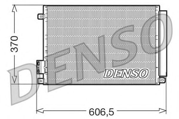 Condensator, airconditioning DCN09045