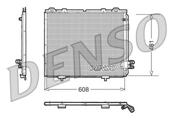 Condensator, airconditioning DCN17017