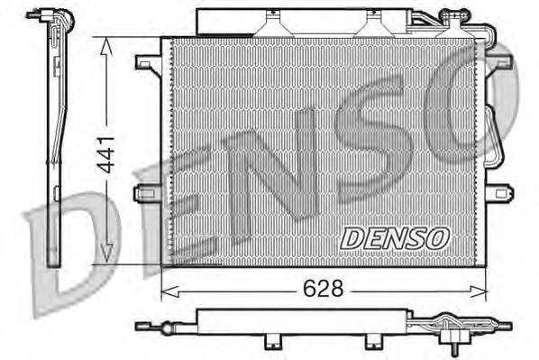 Condensator, airconditioning DCN17018