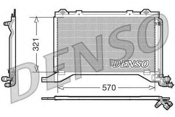 Condensator, airconditioning DCN17019