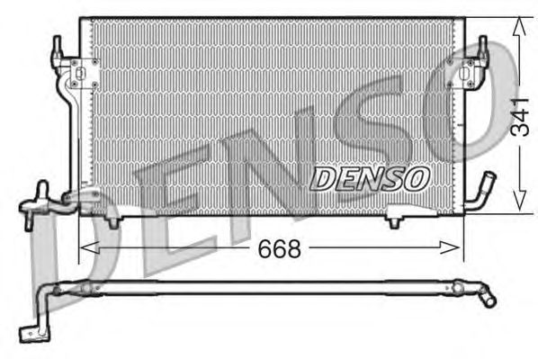 Condensator, airconditioning DCN21011