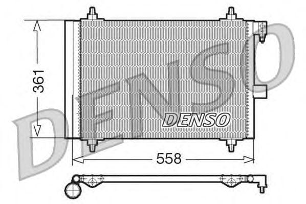 Condensator, airconditioning DCN21025