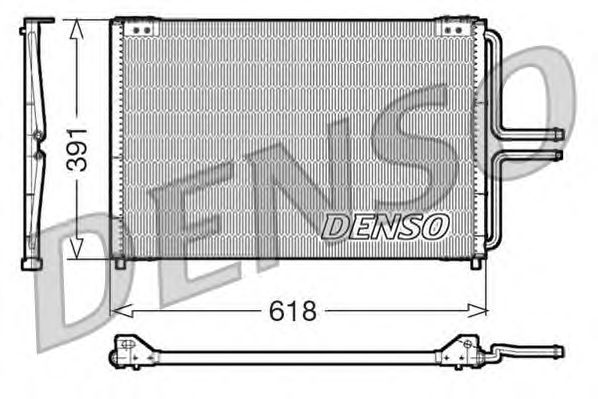 Condensator, airconditioning DCN23020
