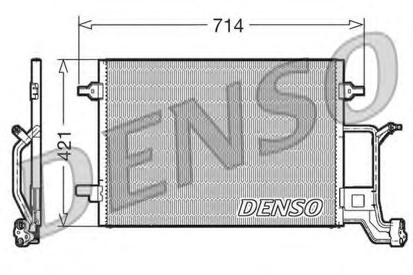 Condensator, airconditioning DCN32019