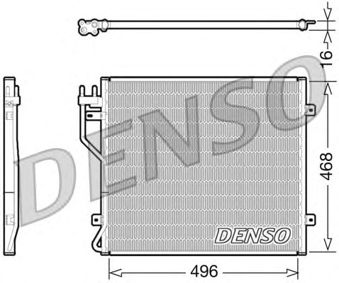 Condensator, airconditioning DCN06010