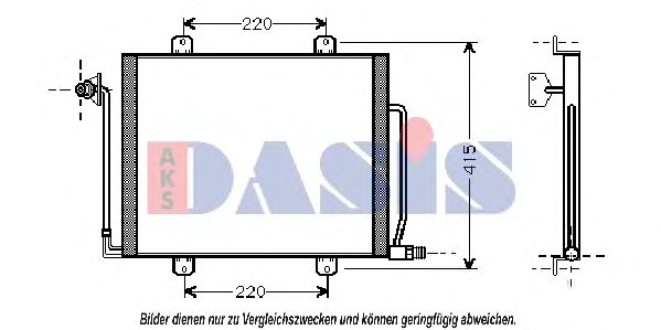 Condenser, air conditioning 182040N