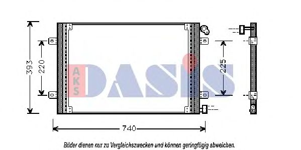 Condensator, airconditioning 182430N