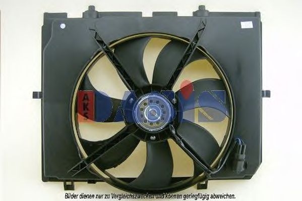 Fan, radiator 128049N
