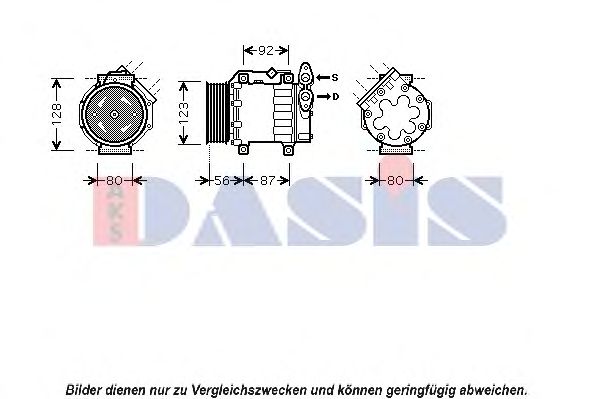 Compressor, airconditioning 851430N