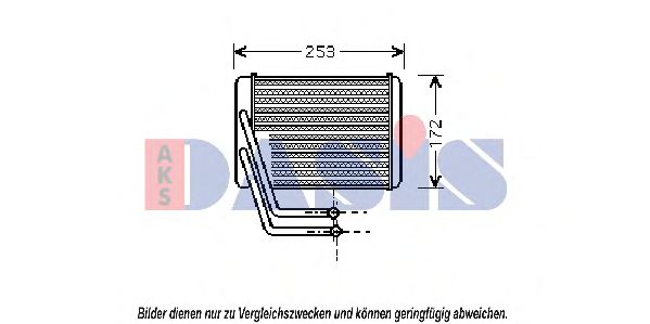Heat Exchanger, interior heating 569011N