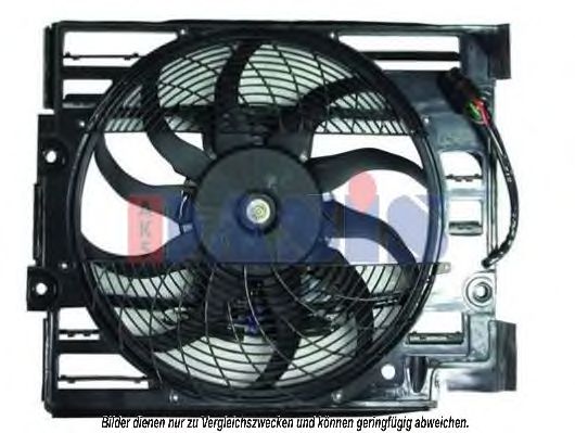 Fan, motor sogutmasi 058050N