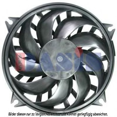 Fan Wheel, engine cooling 168039N