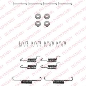 Accessory Kit, parking brake shoes LY1348