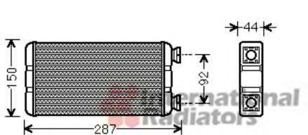 Heat Exchanger, interior heating 60436457