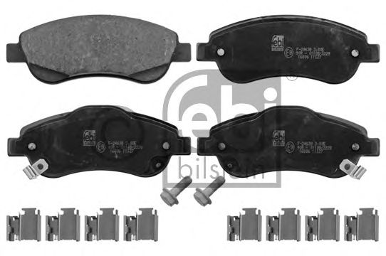 Brake Pad Set, disc brake 16806