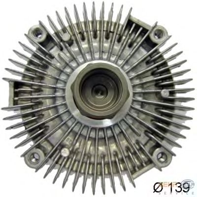 Clutch, radiator fan 8MV 376 757-611