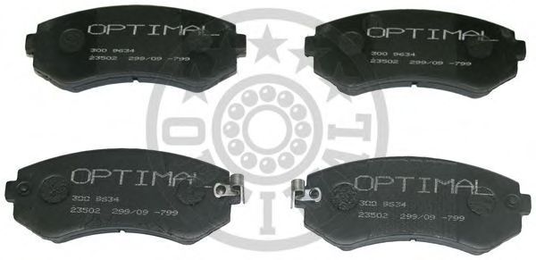 Brake Pad Set, disc brake 9634