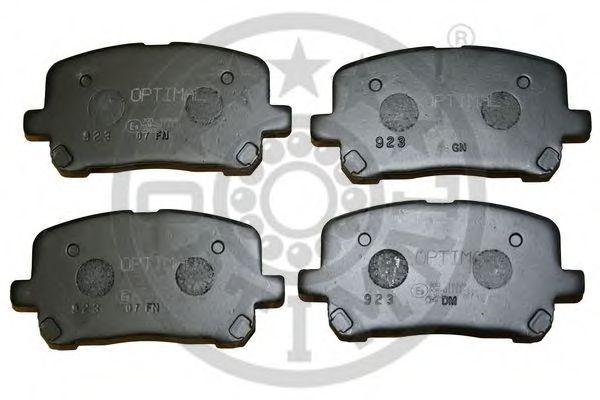 Brake Pad Set, disc brake 12329