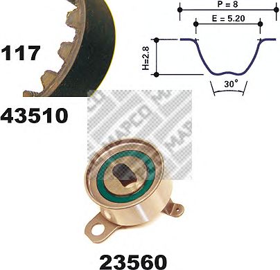 Timing Belt Kit 23510