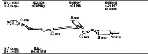Exhaust System AD25070