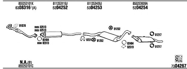 Exhaust System AD36005A