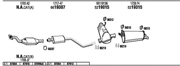 Exhaust System CI78030