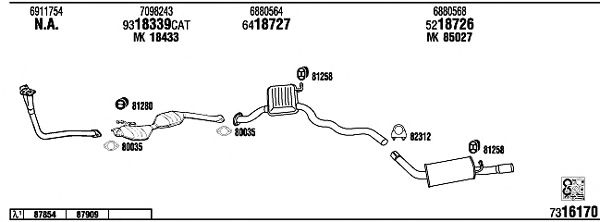 Exhaust System FO60372