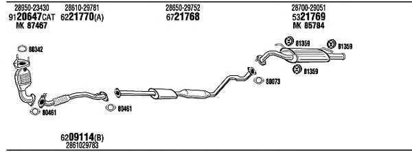 Exhaust System HY65010