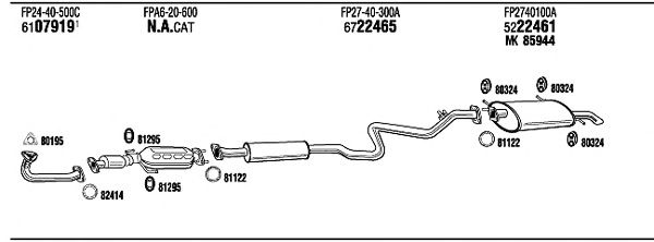 Exhaust System MA20107