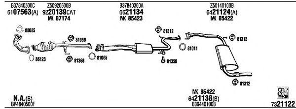 Exhaust System MA41200