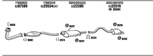 Exhaust System RE93248