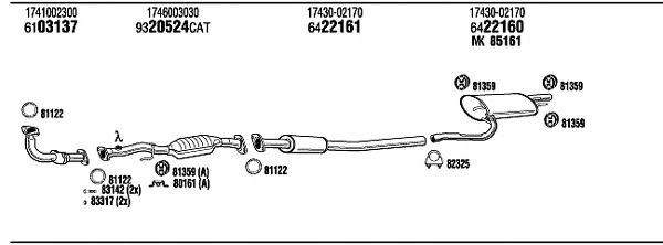 Exhaust System TO55993