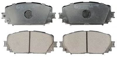 Brake Pad Set, disc brake B110959