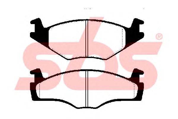 Brake Pad Set, disc brake 1501229969