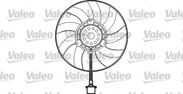 Fan, radiator 698373