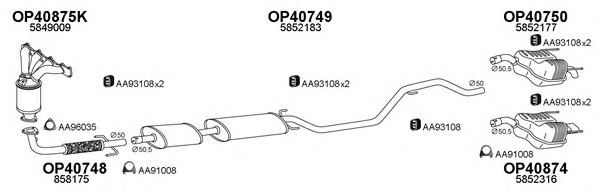 Exhaust System 400505