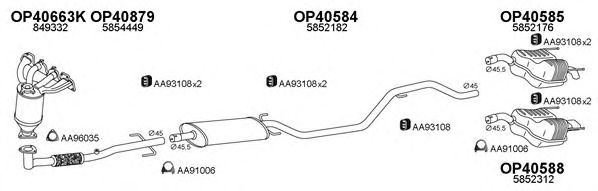 Exhaust System 400508