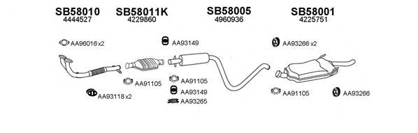 Exhaust System 580012