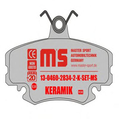 Bremseklodser 13046028342-K-SET-MS
