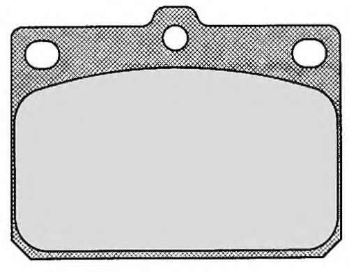 Brake Pad Set, disc brake 096.0