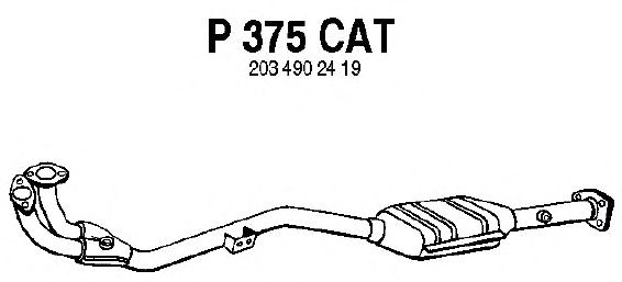 Catalytic Converter P375CAT