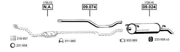 Exhaust System CI092190