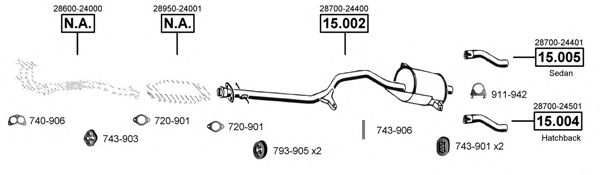 Exhaust System HY150555