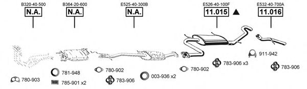 Exhaust System MA110835