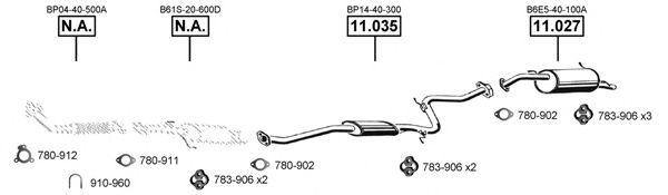 Exhaust System MA110955